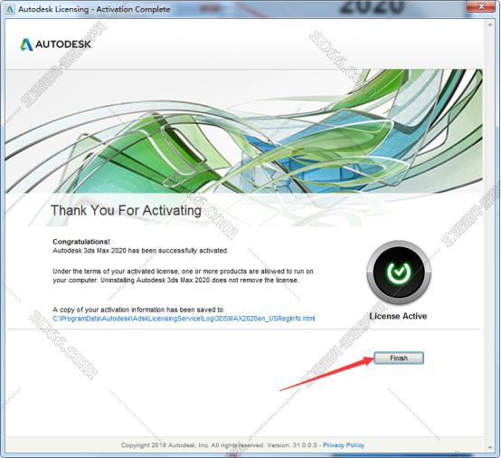 3dmax2020【3dsmax2020】官方中文（英文）破解版安裝圖文教程、破解注冊(cè)方法
